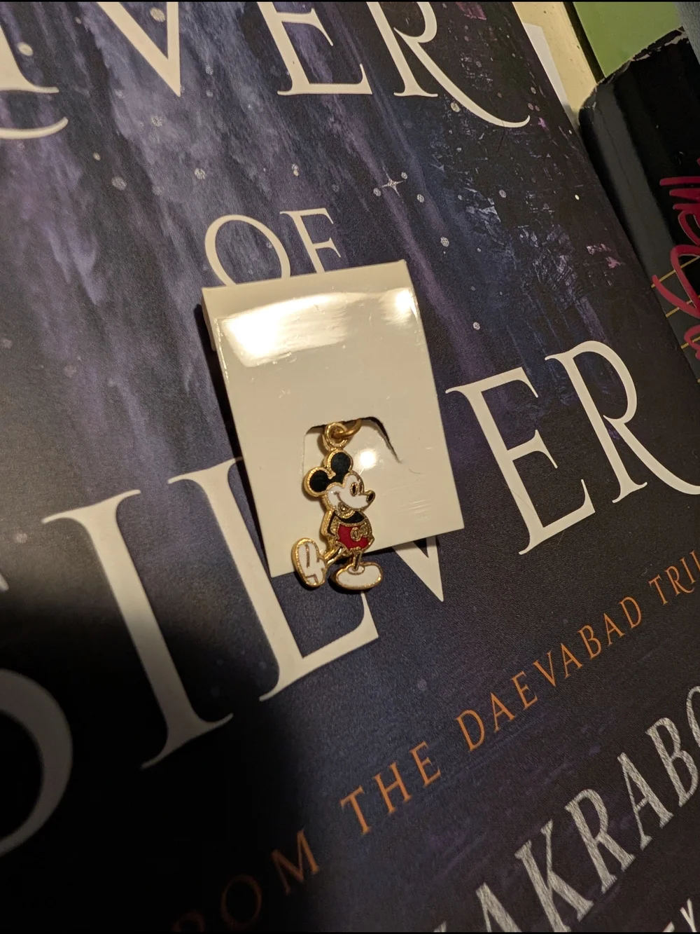 Vintage Walt Disney Productions MICKEY MOUSE Charm Pendant Enamel PRCO Retro
